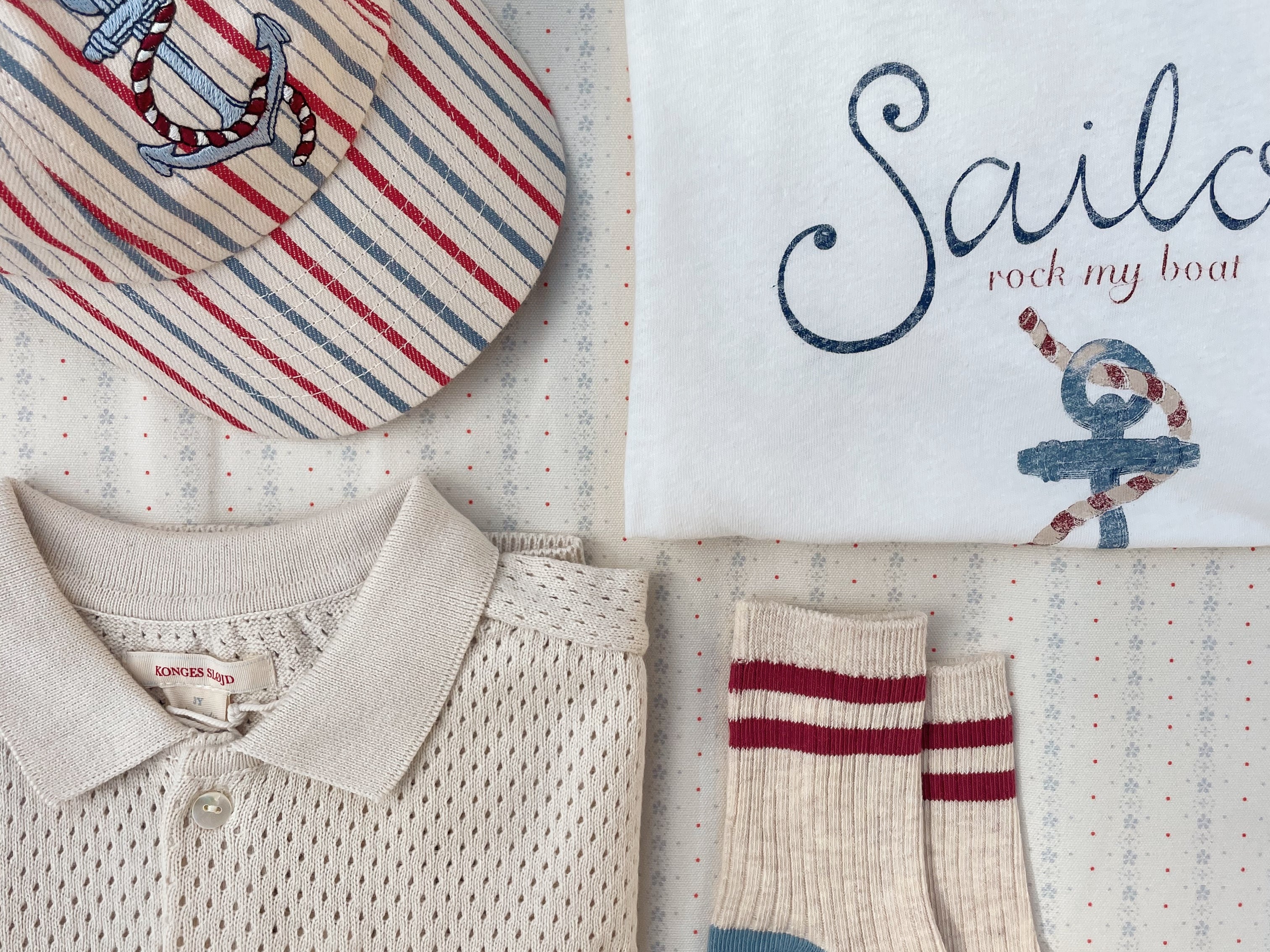 Konges Sløjd A/S Hatte antique stripe