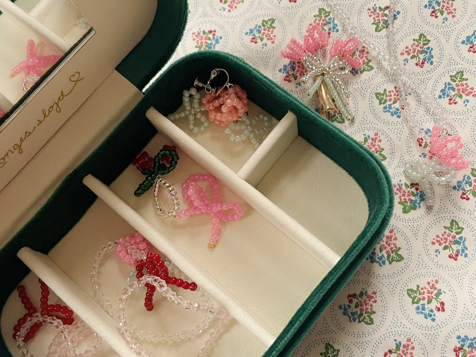 Konges Sløjd A/S Smykker bottle green