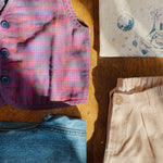 Konges Sløjd A/S Bukser - Vævet oxford tan