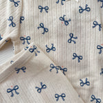 Konges Sløjd A/S Kjoler - Jersey bow bleu