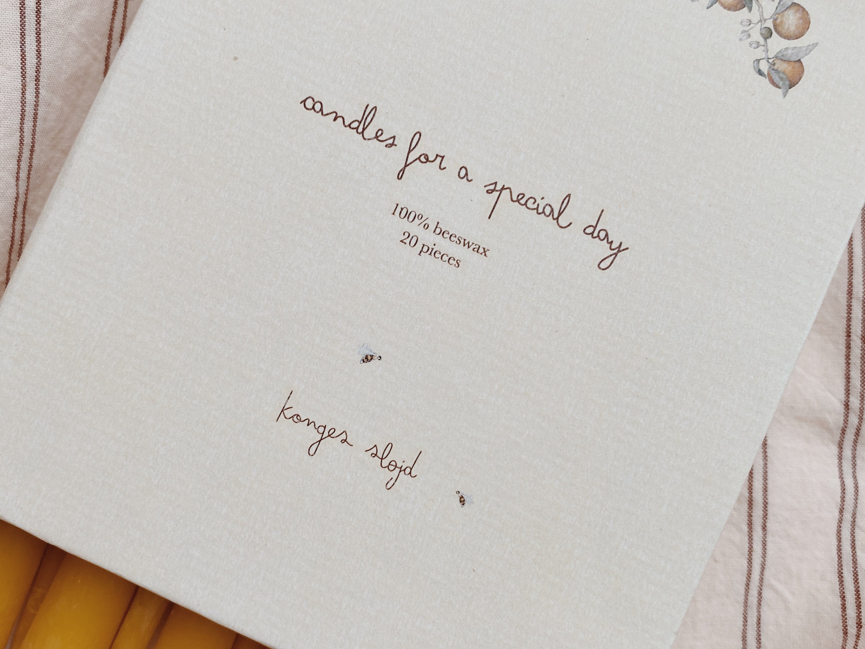 Konges Sløjd A/S Fødselsdag & dekoration nature