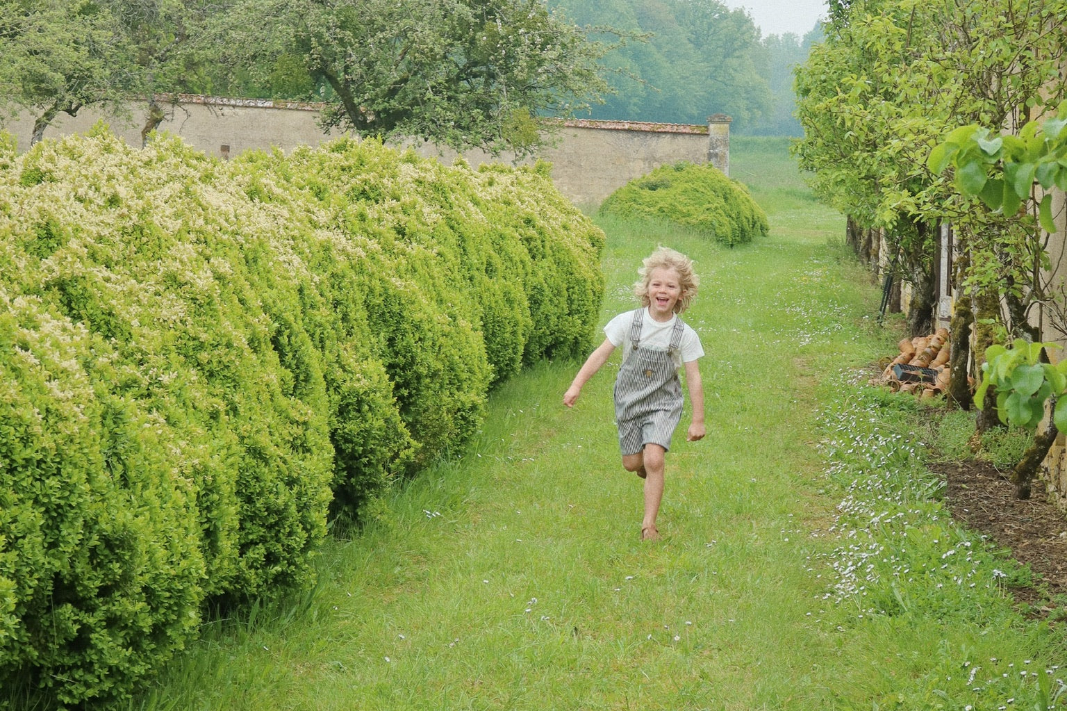 Konges Sløjd A/S Rompere og buksedragter - Vævet naval stripe