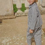 Konges Sløjd A/S Bukser - Vævet naval stripe