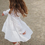 Konges Sløjd A/S WOVEN DRESSES optic white