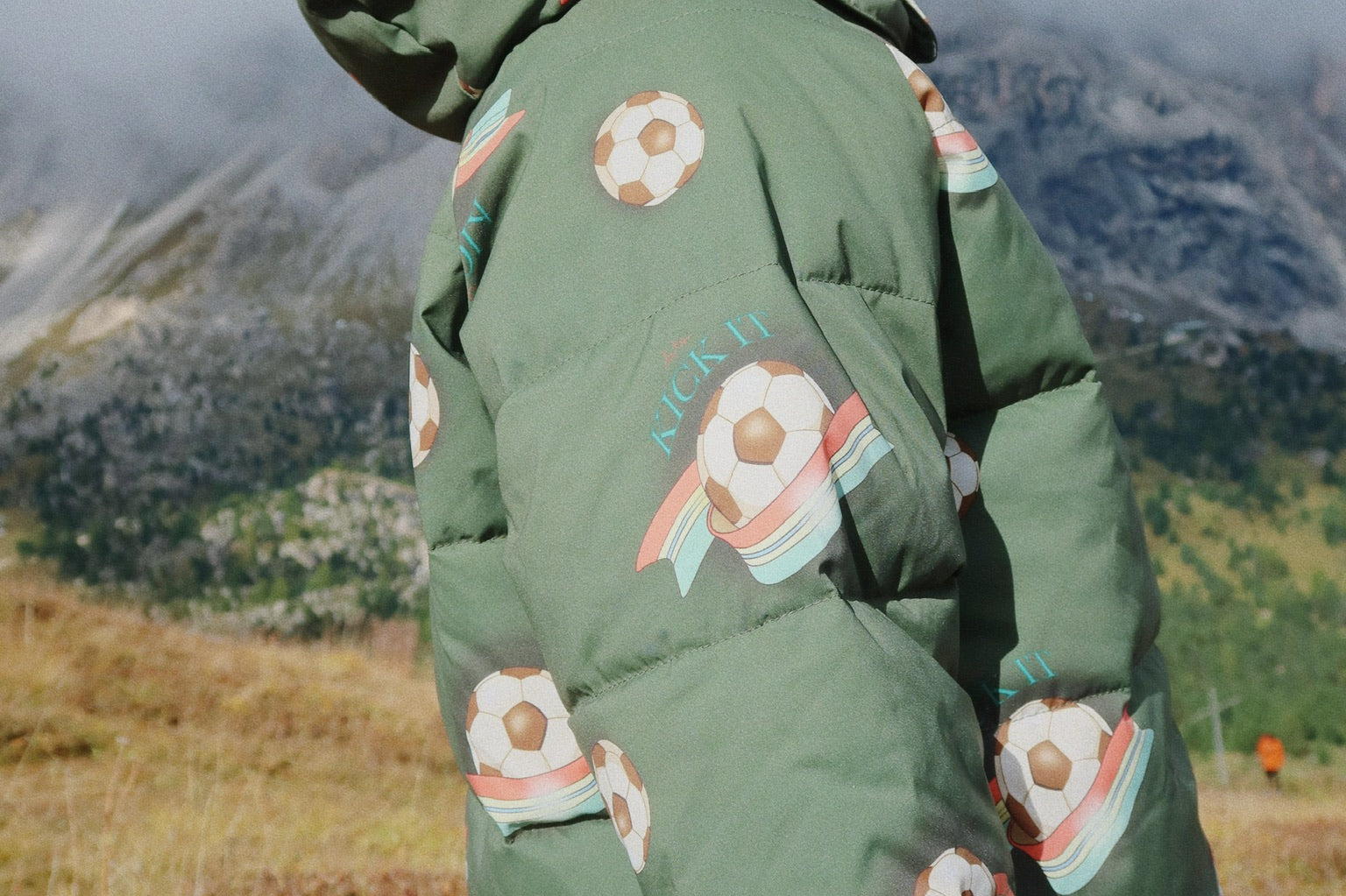 Konges Sløjd A/S WINTER JACKETS green/kick it