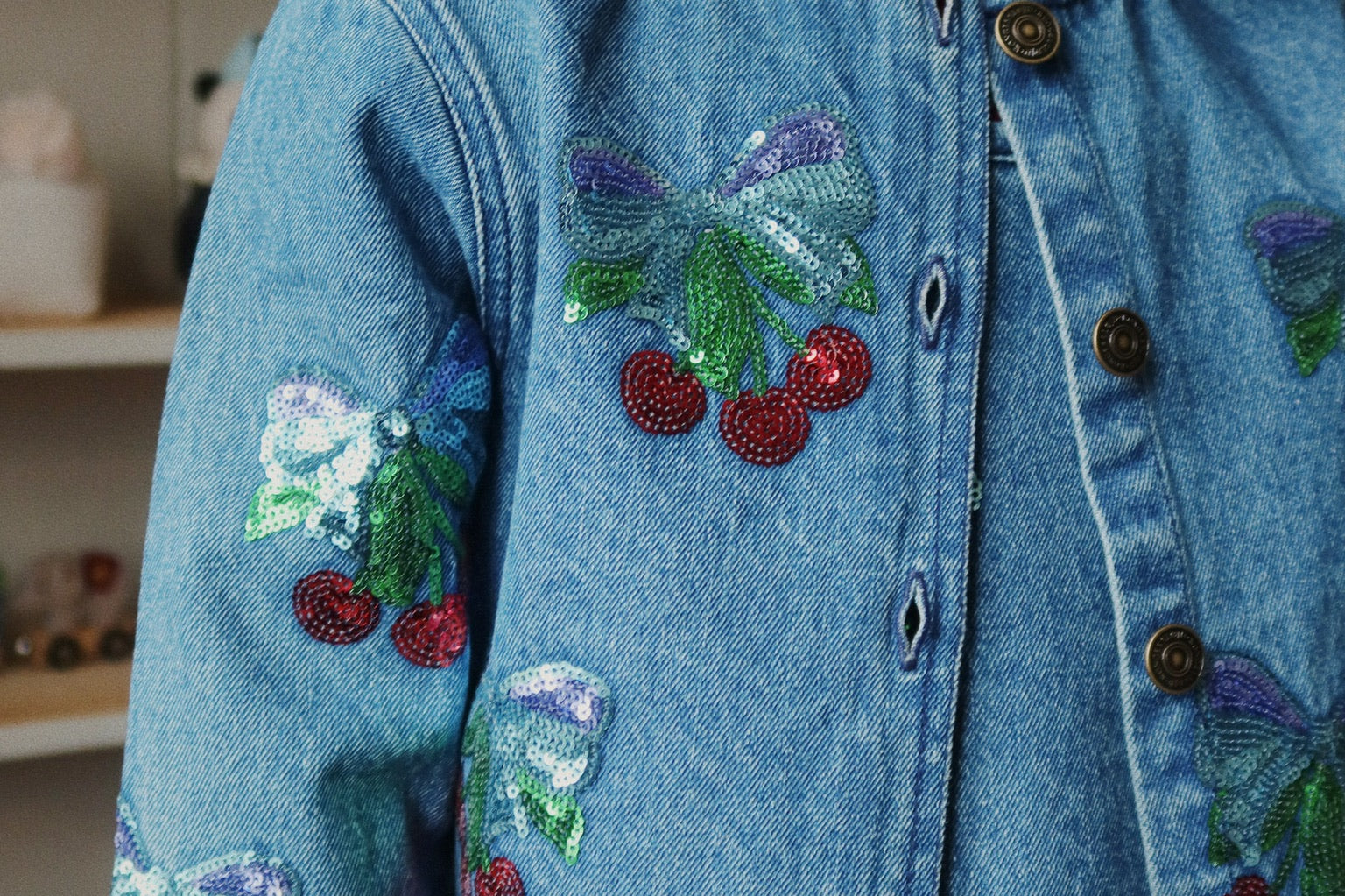 Konges Sløjd A/S Jakker og veste - Vævet amarena sequin