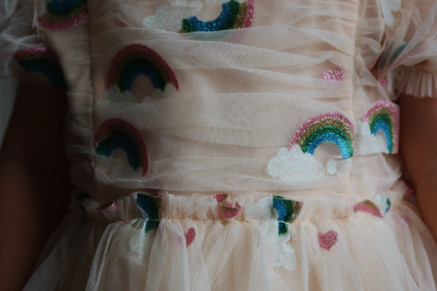 Konges Sløjd A/S WOVEN DRESSES rainbow glitter