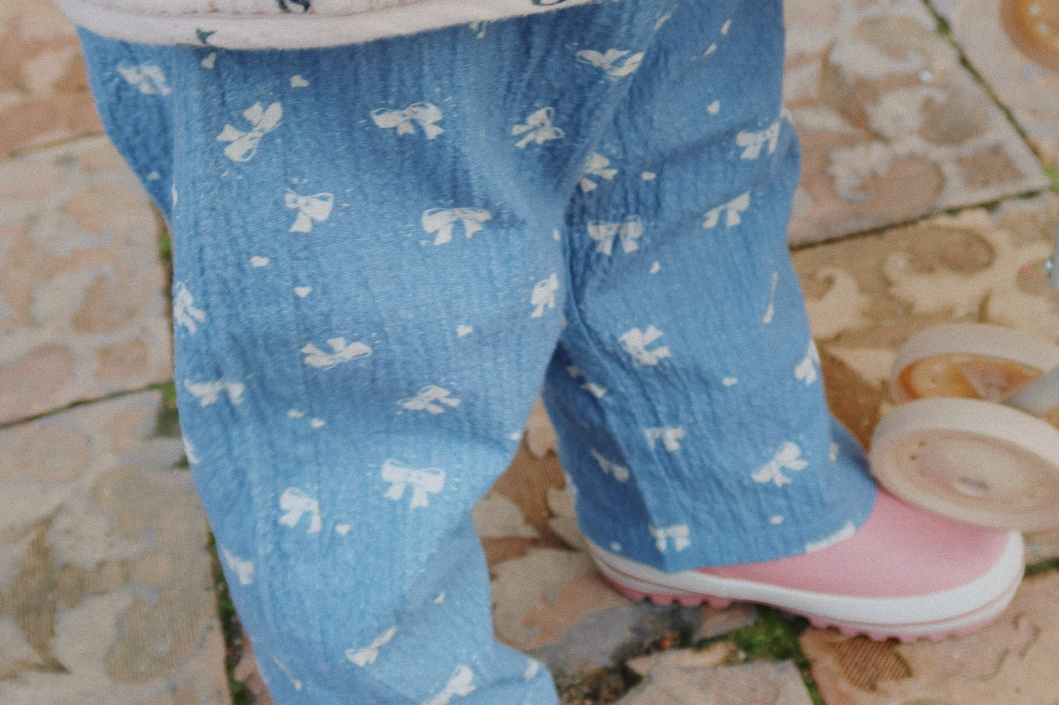 Konges Sløjd A/S Bukser - Vævet boucle blue