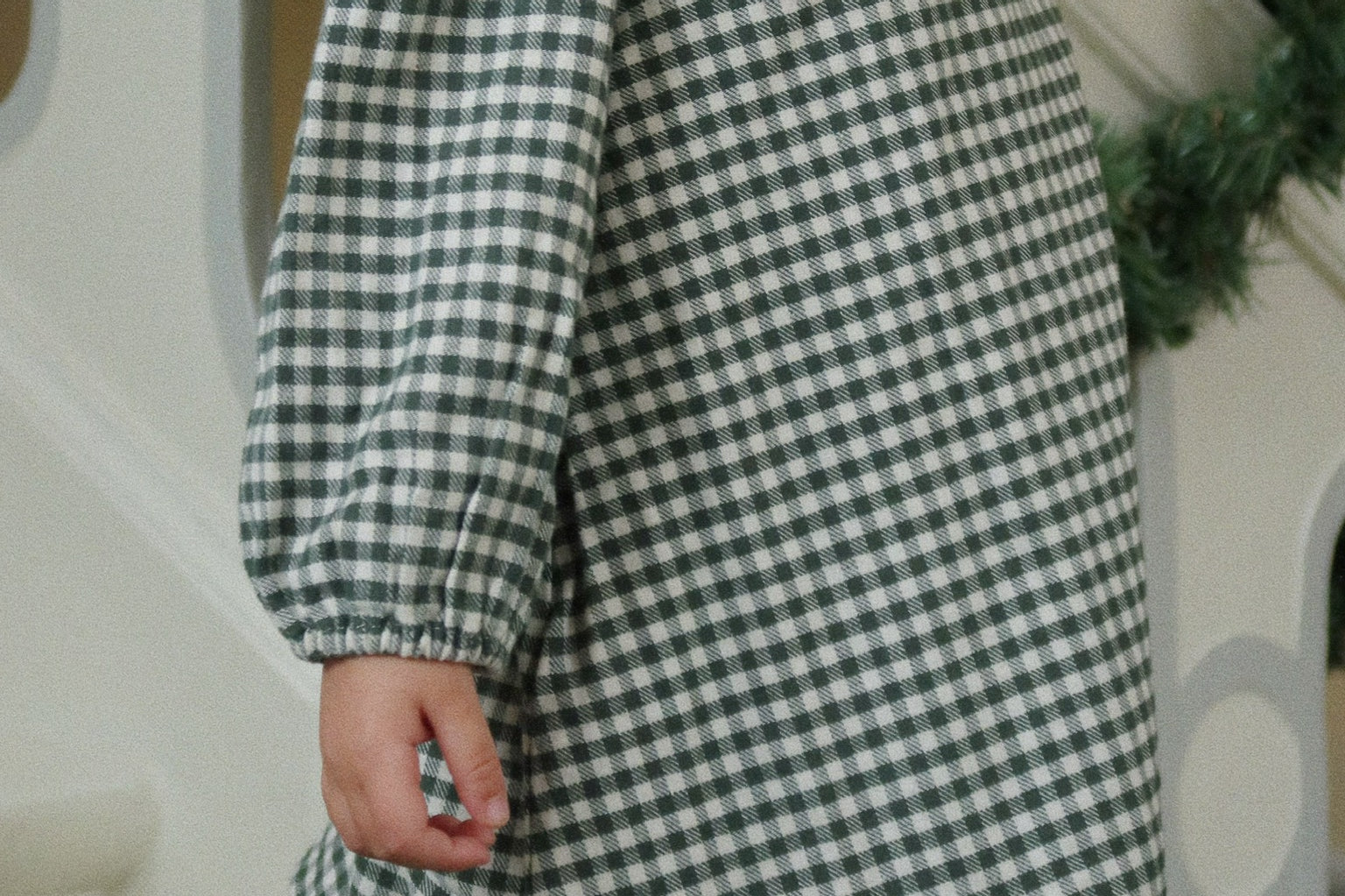 Konges Sløjd A/S WOVEN DRESSES green check