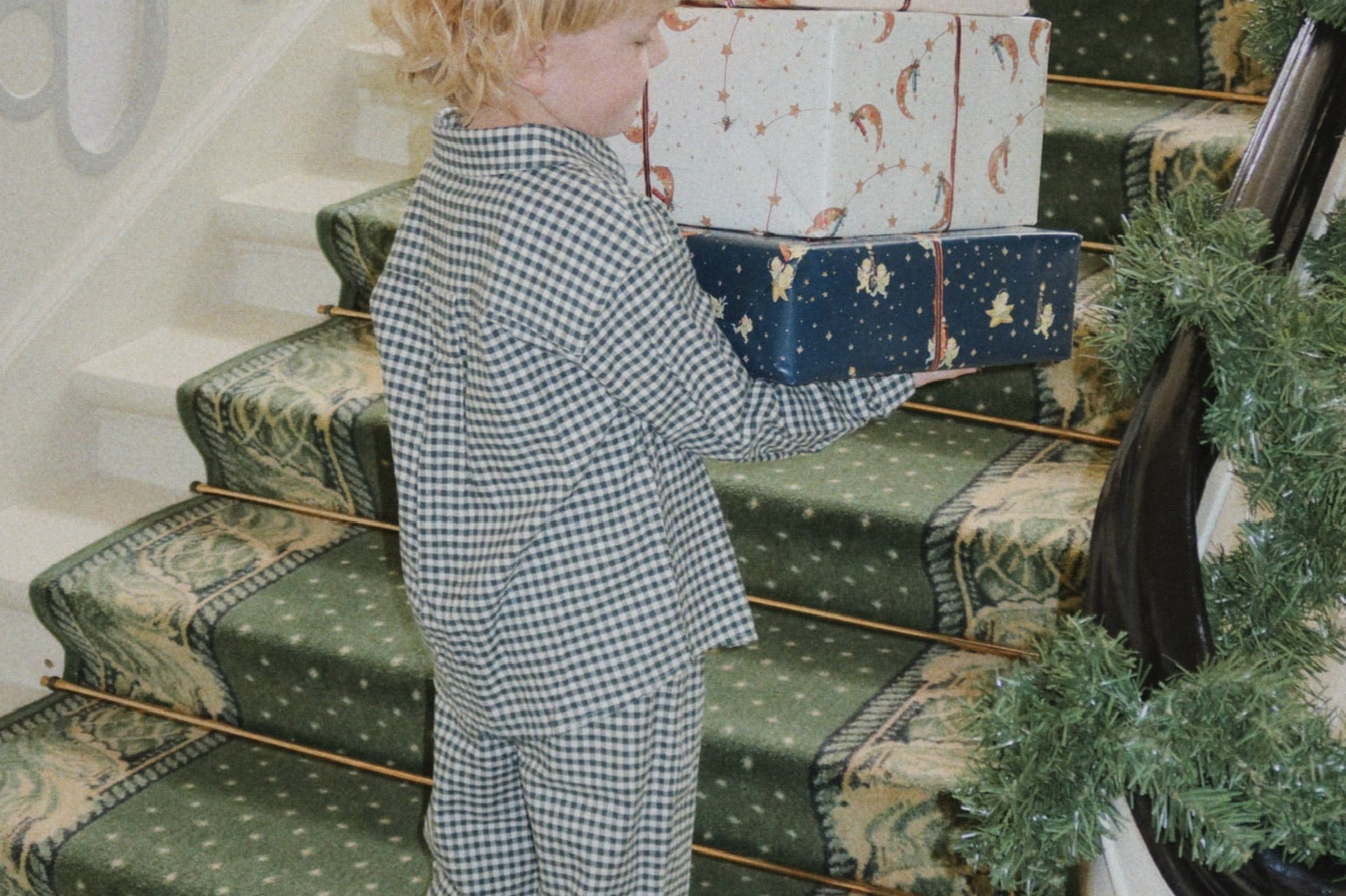 Konges Sløjd A/S Bukser - Vævet green check