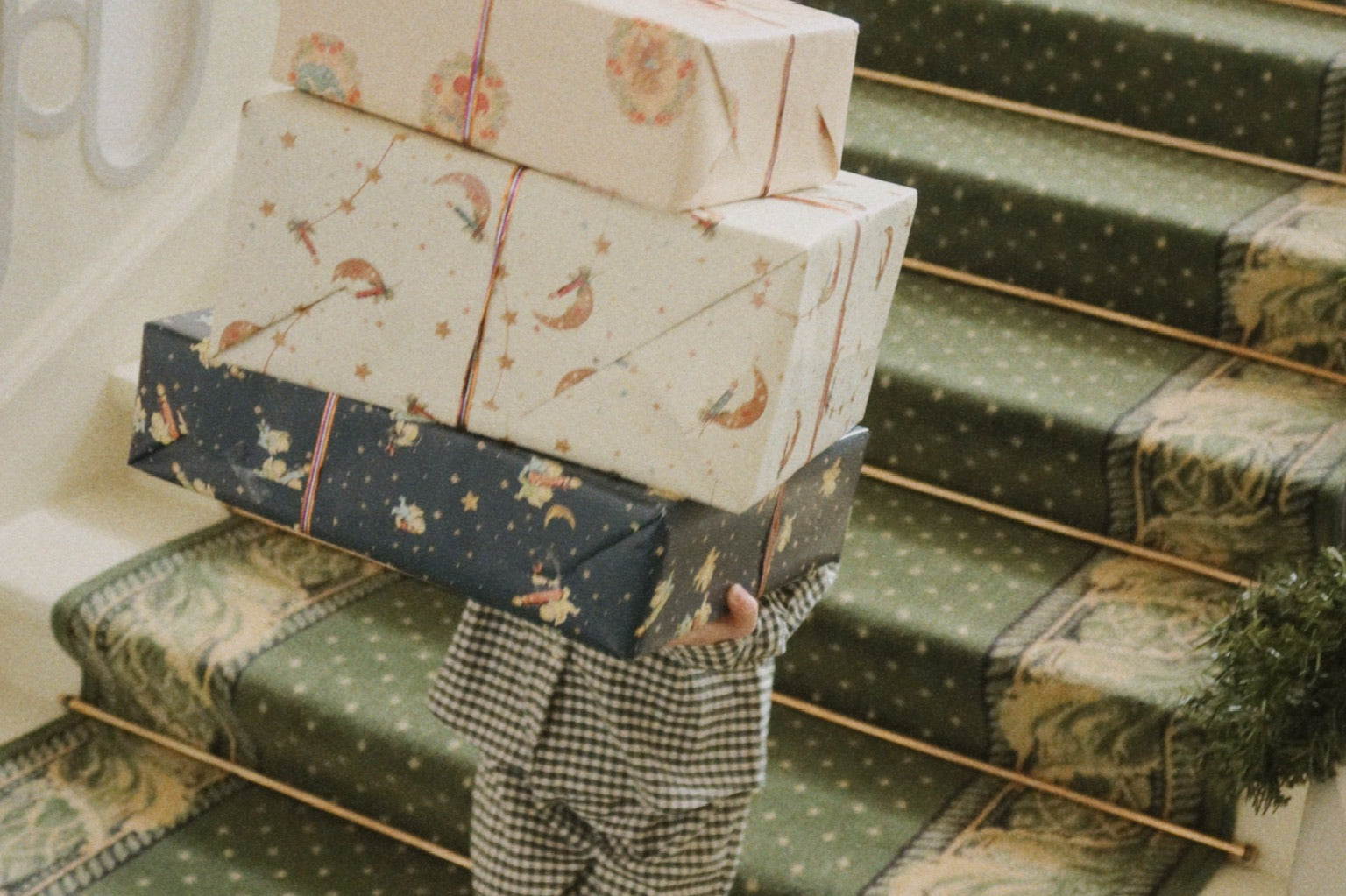 Konges Sløjd A/S Bukser - Vævet green check