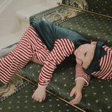 Konges Sløjd A/S Kostumer greener pastures/red dahlia stripe