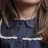 Konges Sløjd A/S Bluser - Vævet dark navy