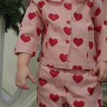 Konges Sløjd A/S Bukser - Vævet amour glitter