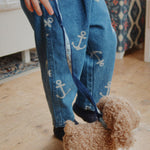 Konges Sløjd A/S Rompere og buksedragter - Vævet anchor aok