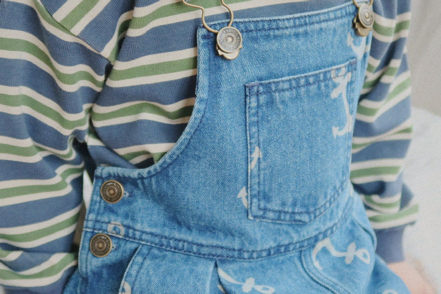 Konges Sløjd A/S Rompere og buksedragter - Vævet anchor aok