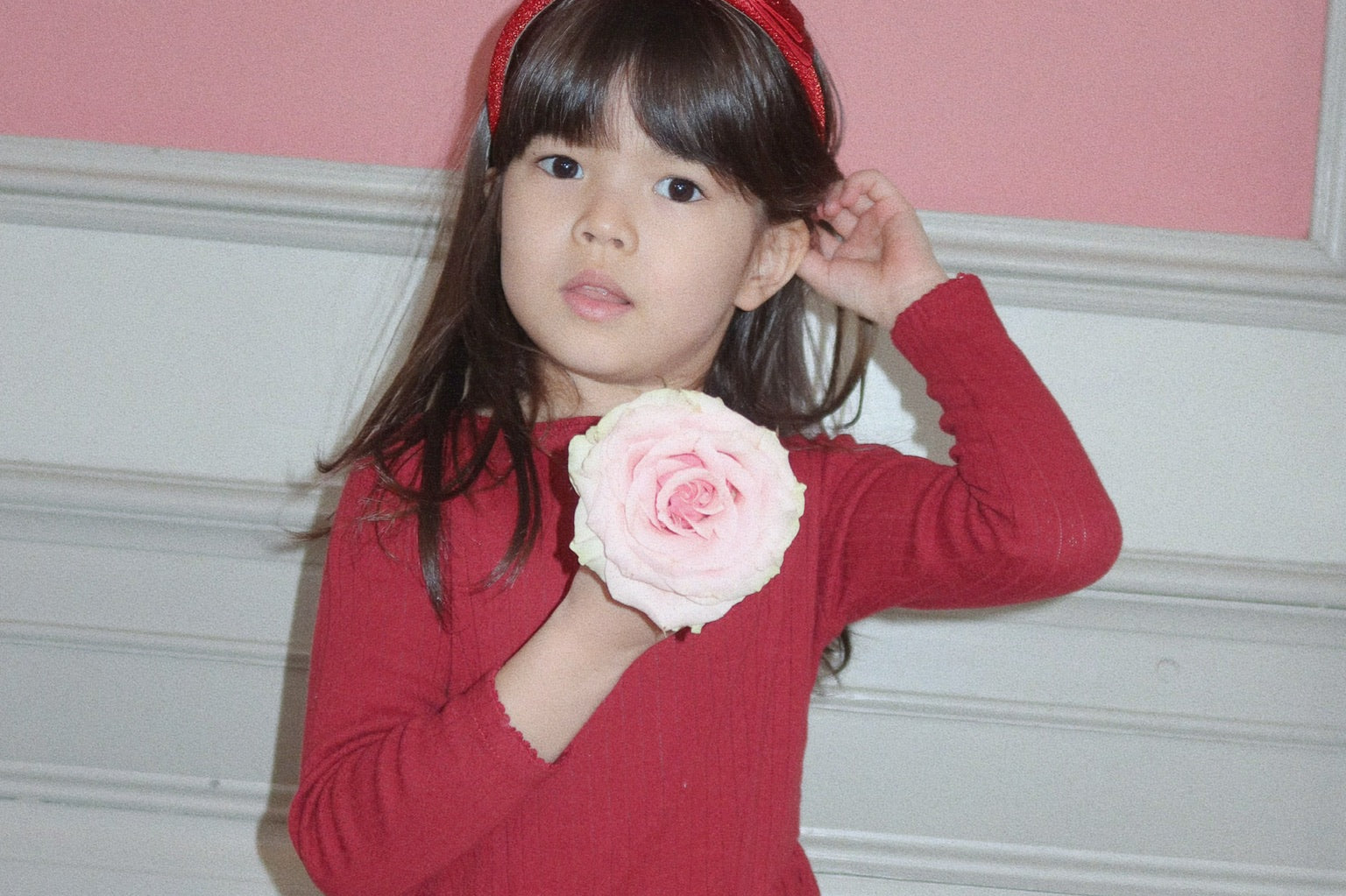 Konges Sløjd A/S Kjoler - Jersey red dahlia