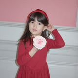 Konges Sløjd A/S Kjoler - Jersey red dahlia