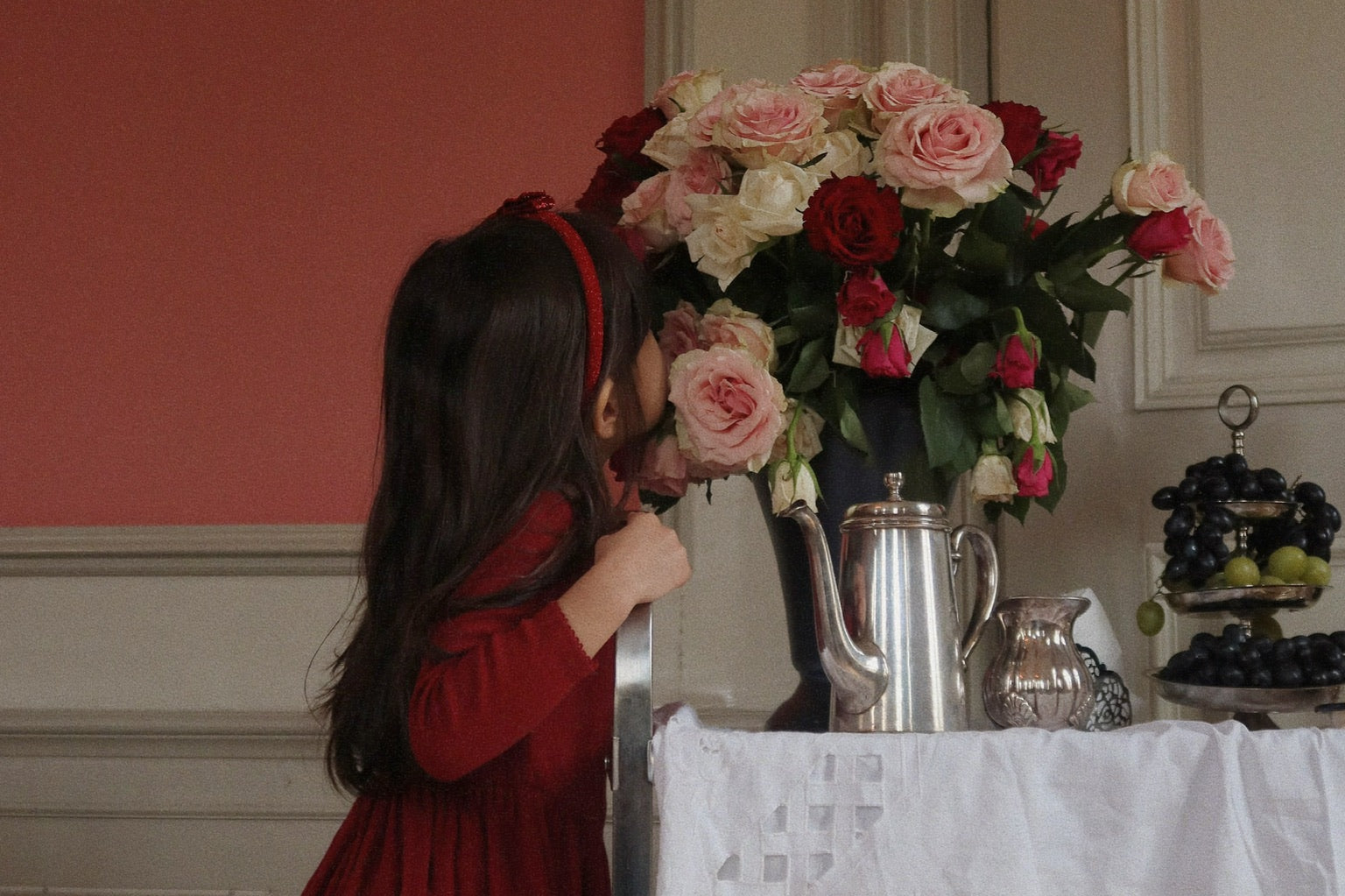 Konges Sløjd A/S Kjoler - Jersey red dahlia