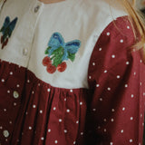 Konges Sløjd A/S WOVEN DRESSES cabernet dot