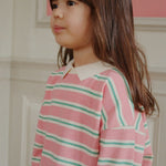 Konges Sløjd A/S Bluser - Jersey blush bound stripe