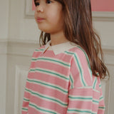 Konges Sløjd A/S Bluser - Jersey blush bound stripe