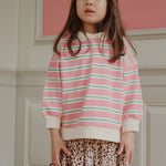Konges Sløjd A/S Bluser - Jersey blush bound stripe