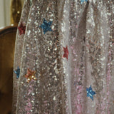 Konges Sløjd A/S WOVEN DRESSES star sequin silver