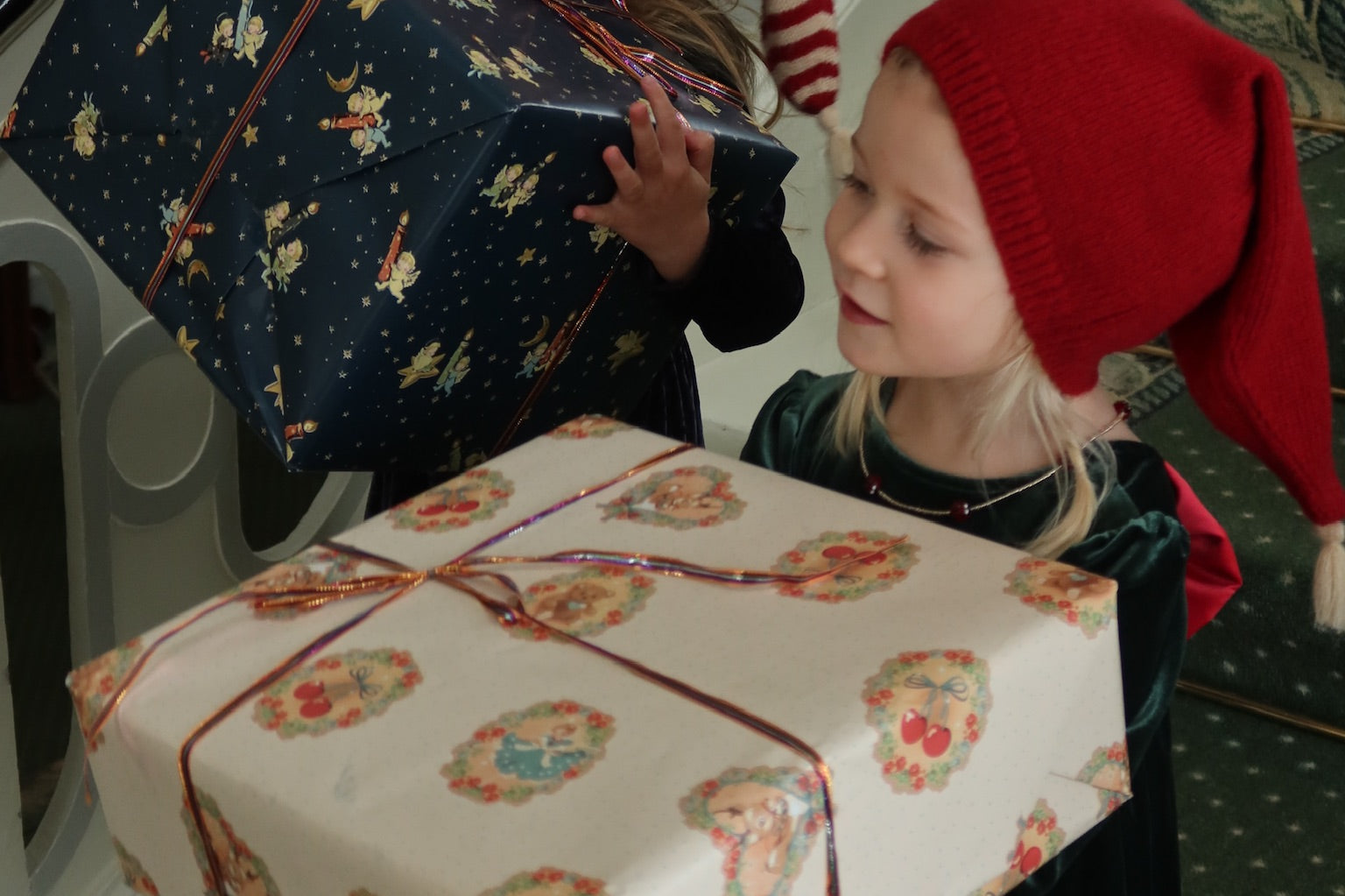 Konges Sløjd A/S Hatte christmas stripe