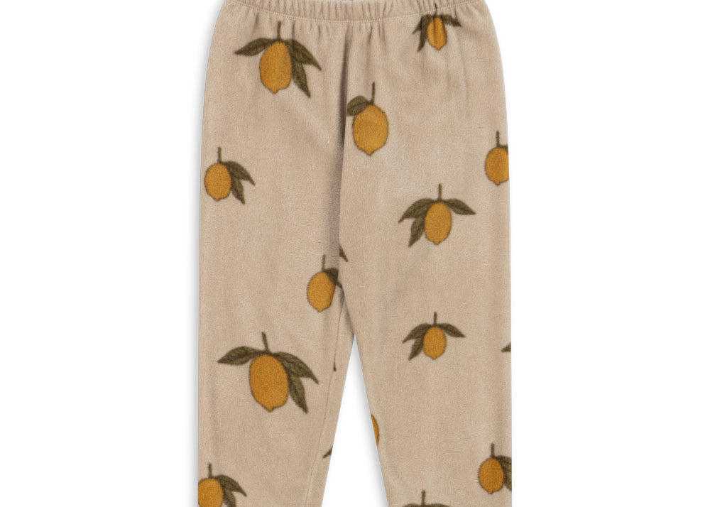 Konges Sløjd A/S Fleece og teddy mon grand citron