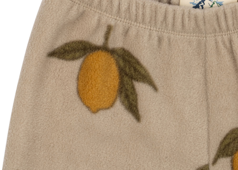 Konges Sløjd A/S Fleece og teddy mon grand citron