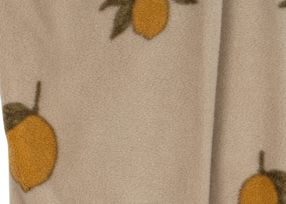 Konges Sløjd A/S Fleece og teddy mon grand citron