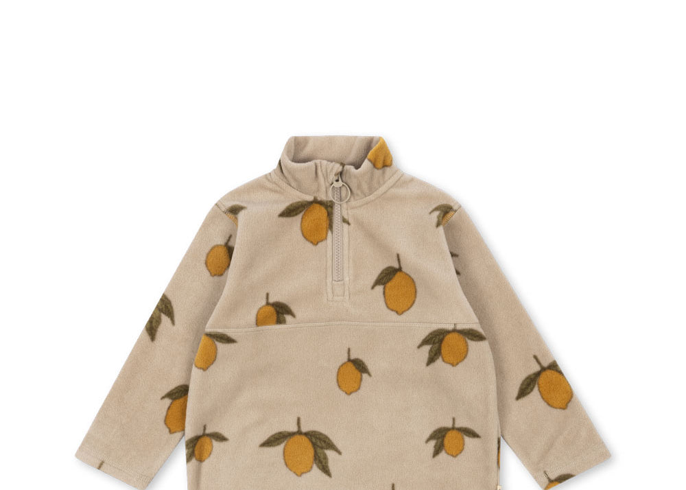 Konges Sløjd A/S Fleece og teddy mon grand citron