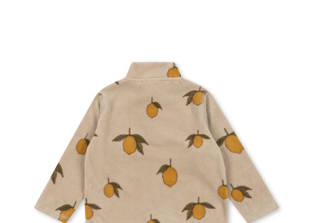 Konges Sløjd A/S Fleece og teddy mon grand citron