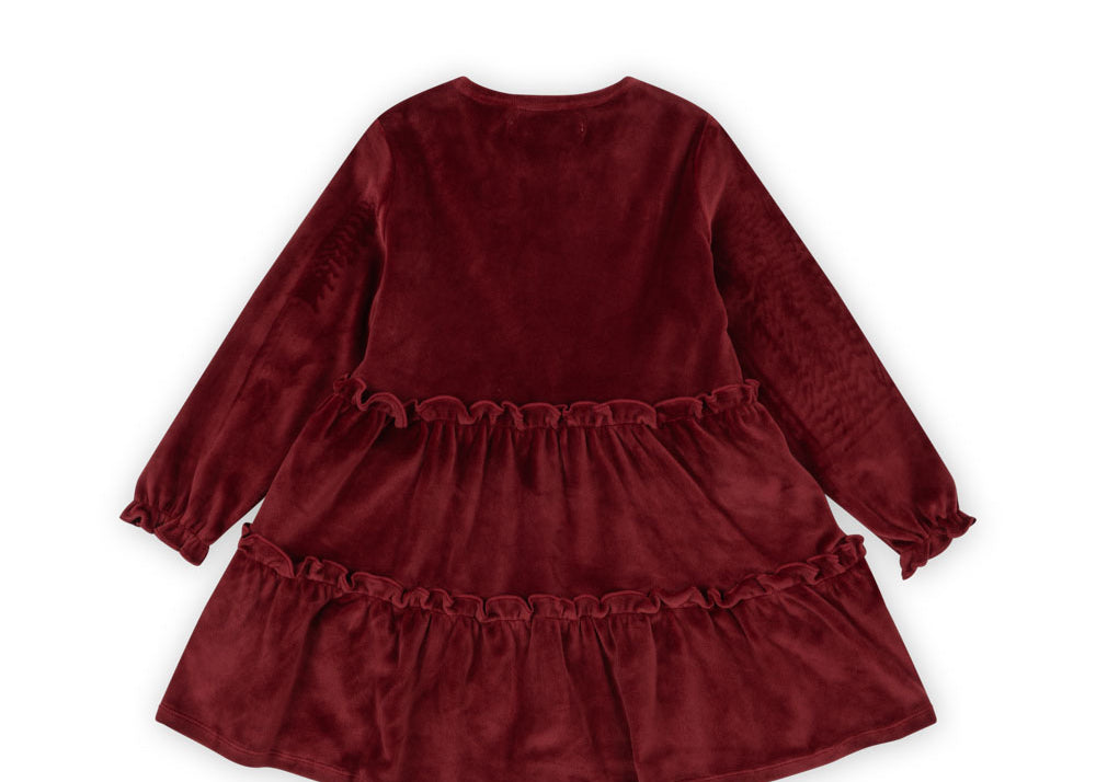 Konges Sløjd A/S Kjoler - Jersey red dahlia