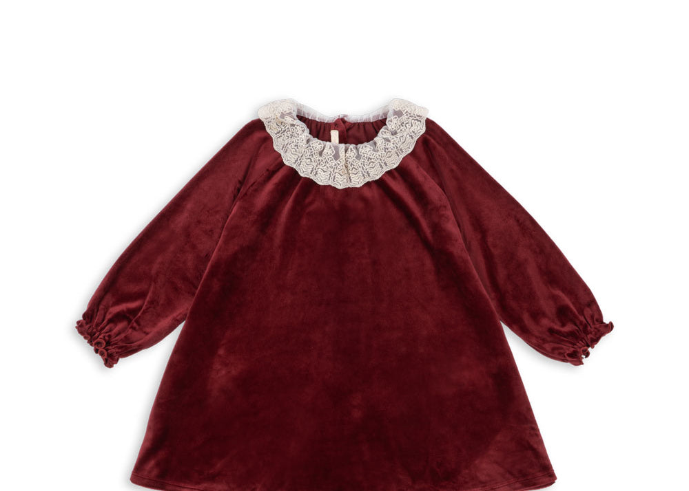 Konges Sløjd A/S Kjoler - Jersey red dahlia