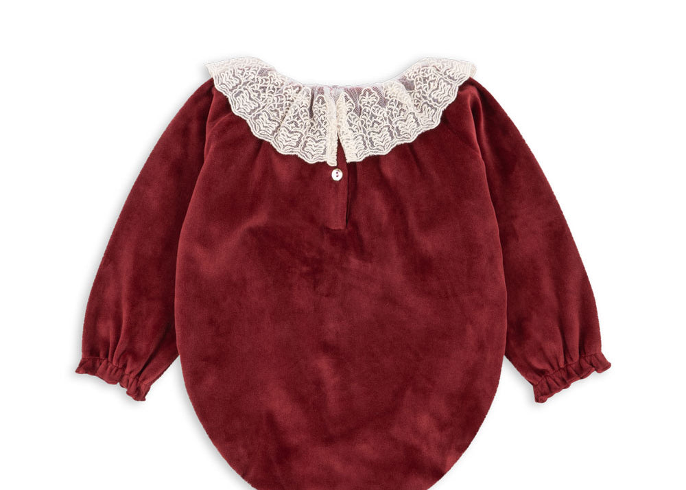 Konges Sløjd A/S Rompere og buksedragter - Jersey red dahlia