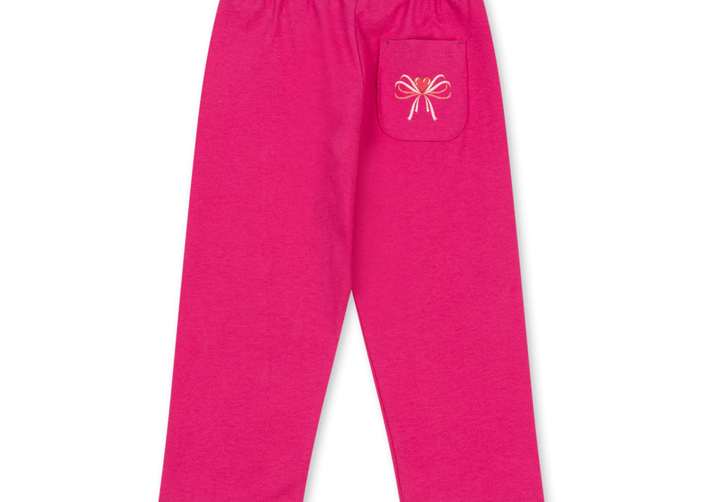 Konges Sløjd A/S Bukser - Jersey viva magenta