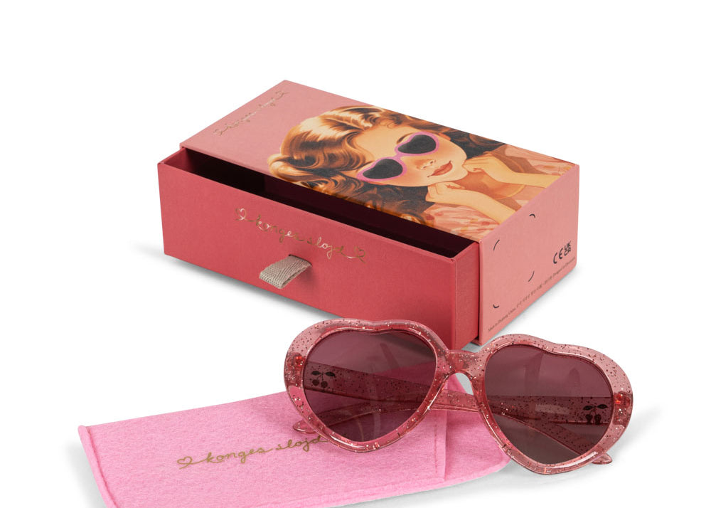 Konges Sløjd A/S Solbriller cherry glitter