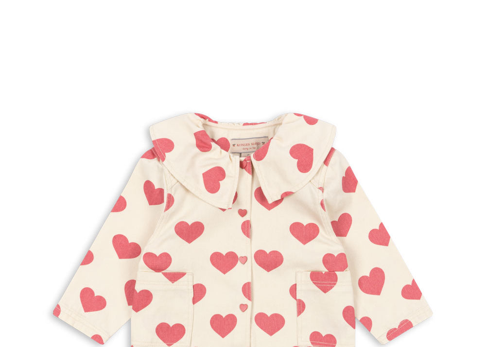 Konges Sløjd A/S Bluser - Vævet bon coeur pink