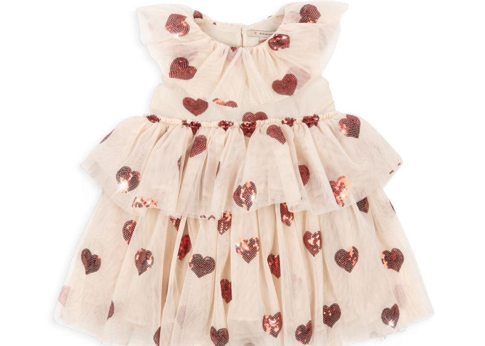 Konges Sløjd A/S WOVEN DRESSES buttercream