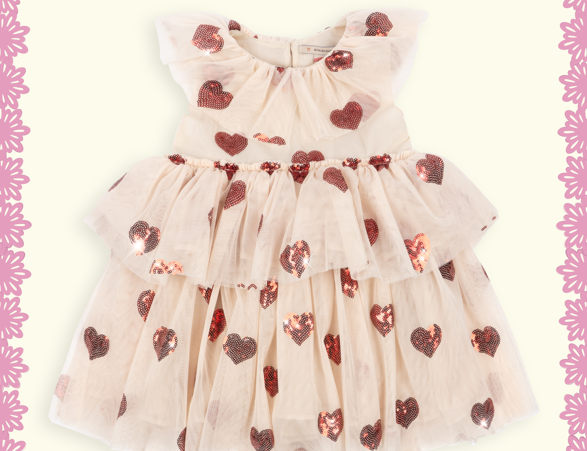 Konges Sløjd A/S WOVEN DRESSES buttercream