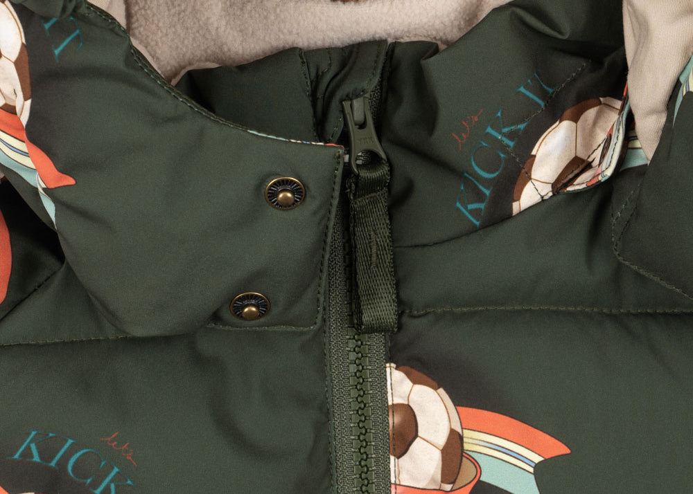 Konges Sløjd A/S WINTER JACKETS green/kick it