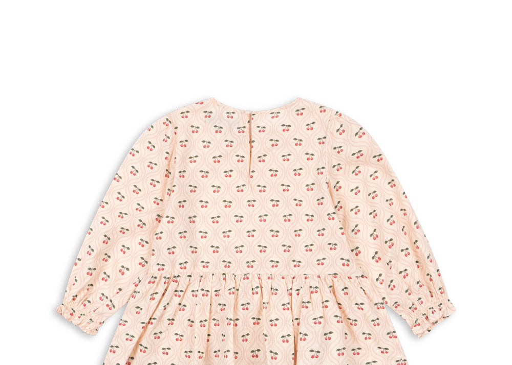 Konges Sløjd A/S Bluser - Vævet cherry pink motif