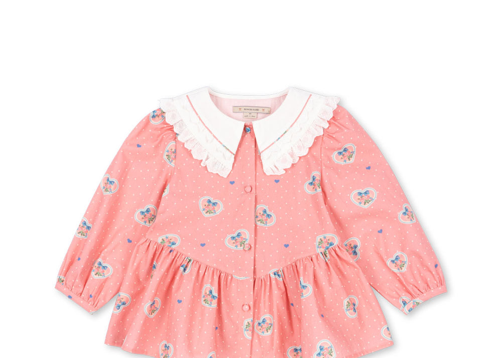 Konges Sløjd A/S Bluser - Vævet cher coeur rose