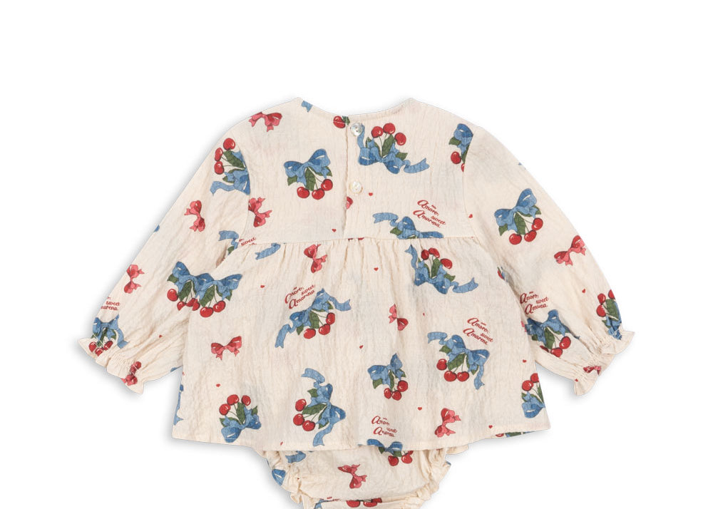 Konges Sløjd A/S Rompere og buksedragter - Vævet amarena