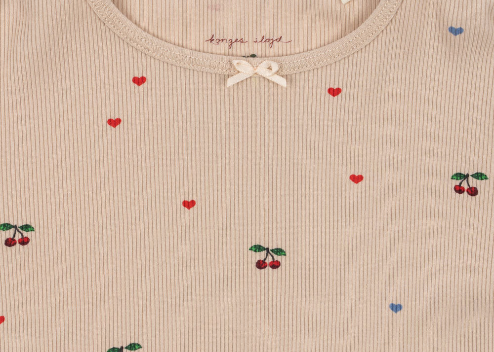 Konges Sløjd A/S Bluser - Jersey cherry coeur blush