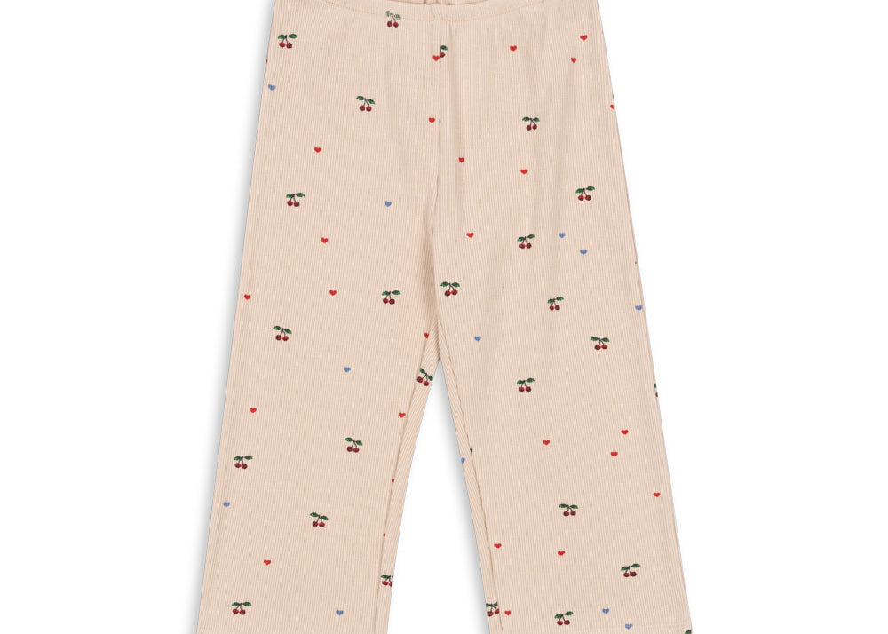 Konges Sløjd A/S Bukser - Jersey cherry coeur blush