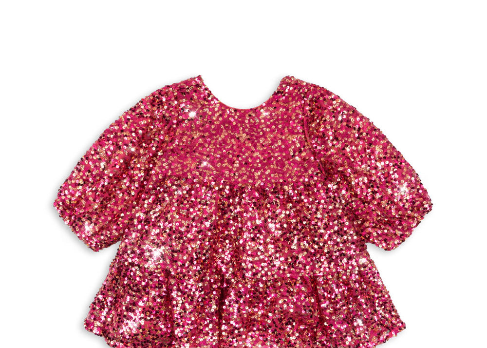 Konges Sløjd A/S WOVEN DRESSES sparkling sangria