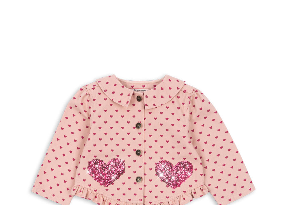 Konges Sløjd A/S Bluser - Vævet berry coeur